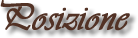 Posizione